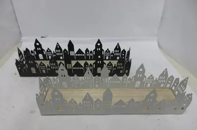Produktbild von Gilde Tablett "Stadtlichter" B. 36 cm 54432