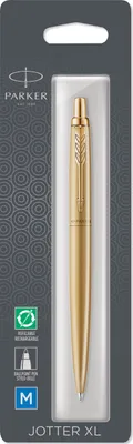 Produktbild von PARKER Kugelschreiber Jotter XL Monochr. Prem. Glbgld bl. M Blister