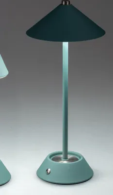 Produktbild von LED Tischlampe TOUCH matt grün H. 33cm aus Metall Formano