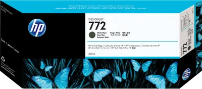 Produktbild von HP 772 300-ml Matte-Black Ink Cartridge