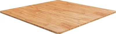 Obrázek produktu pro Čtvercová stolní deska světle hnědá 90x90x1,5cm ošetřený dub