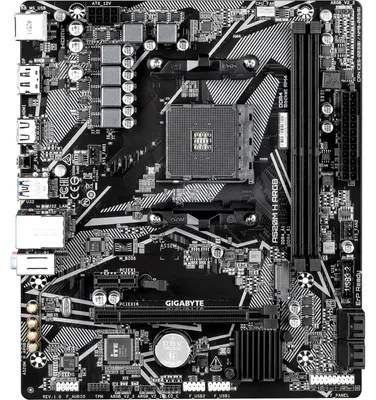 Obrázok produktu pre GIGABYTE A520M H ARGB, AMD, Socket AM4, AMD Ryzen 3000 Series, AMD Ryzen 4000 Series, AMD Ryzen 5000 Series, AMD Ryzen PRO 3000 Series,..., Socket AM4, DDR4-SDRAM, 64 GB