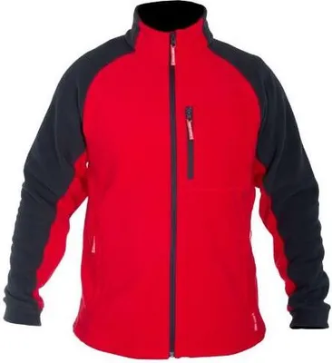 Produktbild von Fleecejacke, rot-grau, L 170 - 176, LAHTI PRO