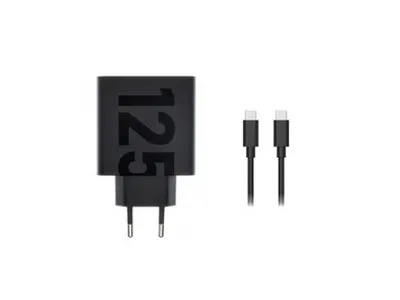 Obrázok produktu pre Motorola TurboPower Cestovní Nabíječka USB-C 125W vč. USB-C/USB-C Kabelu čierny