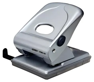 Image de Poinçonneuse Rapid FMC 40 pour 40 feuilles tout métal argenté