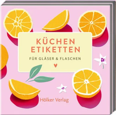 Produktbild von Küchenetiketten - Orangen