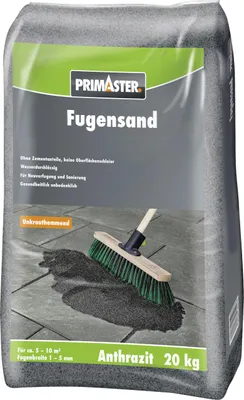 Produktbild von Primaster Fugensand unkrauthemmend 20 kg anthrazit