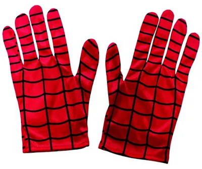 Produktbild von Spiderman Handschuhe für Karneval Faschingskostüm, KI-generiertes Bild