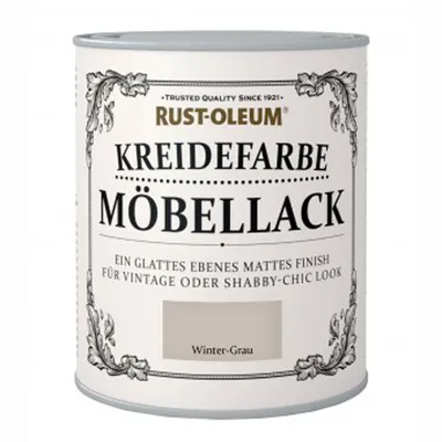 Produktbild von Rust-Oleum Kreidefarbe Möbellack 750 ml winter-grau