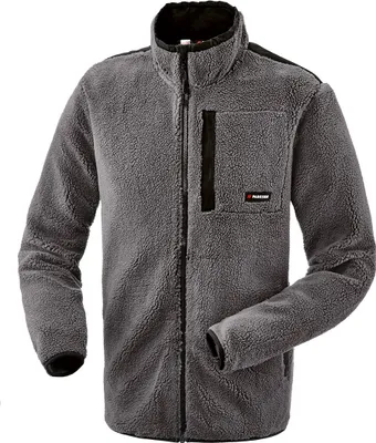 Produktbild von PARKSIDE® H Jacke Lammfellimitat PES VA (Grau, XL(56/58))