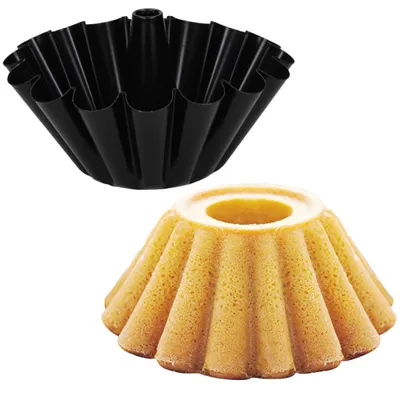 Produktbild von Gugelhupfform 23cm Napfkuchenform Antihaftbeschichtet Metall Kuchenform Bundform