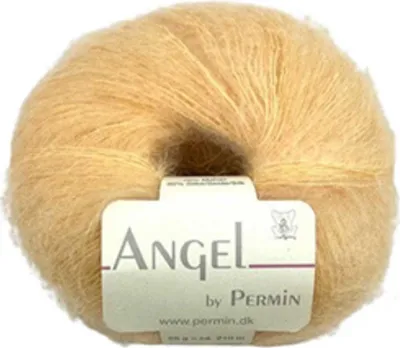 Obrázek produktu pro Angel by Permin - hedvábná příze z dětského mohéru (70/30) (112 sunflower yellow)