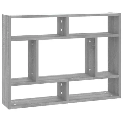 Produktbild von vidaXL Wandregal Grau Sonoma 75x16x55 cm Holzwerkstoff