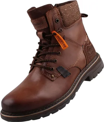 Image de Dockers by Gerli Herren Leder Stiefel Braun (Schoko)