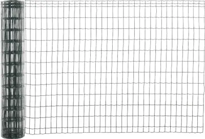 Produktbild von PawHut 10 x 1,22 m Drahtzaun Gartenzaun Grünen Maschendraht Gitterzaun Maschenweite 50 x 250 mm Drahtgitter-Rolle Kaninchendraht Drahtzaun Stahl