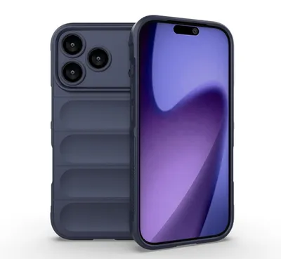 Produktbild von MobyDefend Hülle für iPhone 18 Pro - TPU Gripcase - Blau