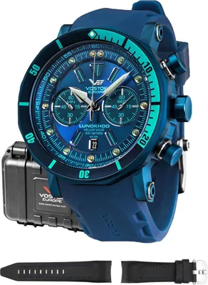 Image de Montre homme Vostok Europe 6S21-620E278S bleu