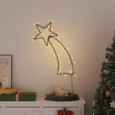 Produktbild von vidaXL Weihnachtsbeleuchtung Sternschnuppen-Silhouette 115 LEDs