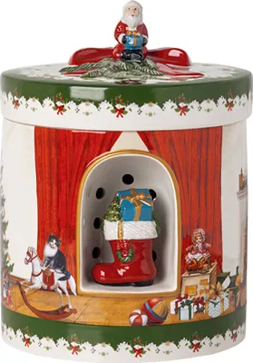 Immagine prodotto di Christmas Toys Paket rund, Santa bringt Geschenke 169 x 169 x 220 mm | Villeroy & Boch | Art.-Nr. 1483276692 | EAN 4003686410862