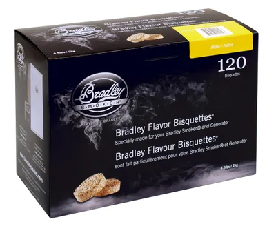Produktbild von Bradley Smoker Raucherbriketts mit Erlenaroma 120 Stuck Erle