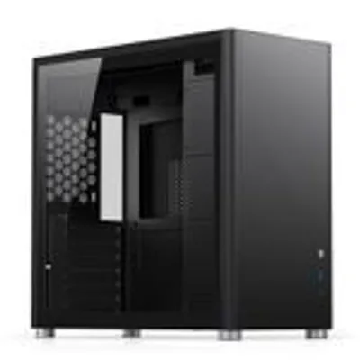 Obrázok produktu pre Jonsbo D40, stredná počítačová skriňa (midi tower), pre počítače, čierna, formáty ATX, micro ATX, oceľ, určená pre herné počítače