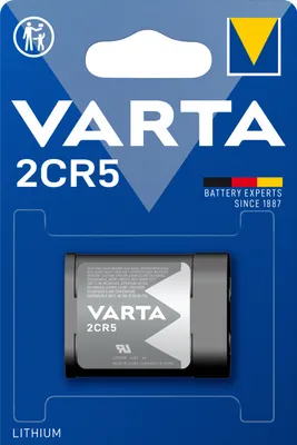 Produktbild von VARTA Foto-Batterie "LITHIUM" 2CR5 6,0 Volt