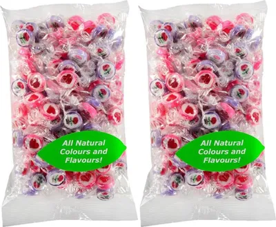 Produktbild von Sweet Stories Rocks Candies Love Mix 500g im Beutel Lutsch-Bonbons (2er Pack)