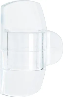 Obrázek produktu pro Kulaté kabelové svorky, průhledné, 19 x 32 x 13 mm, 4 kusy + 5 pásků, 17017clr