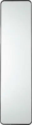 Produktbild von HowHomely | Spiegel zum Aufhängen an der Tür - 120 cm - Schwarz