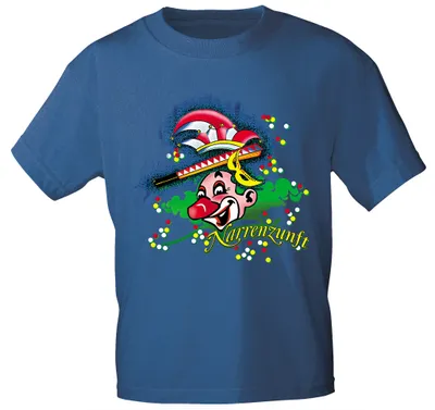 Produktbild von T-SHIRT uni mit Aufdruck - Narrenzunft - 09513 - Gr. S - XXL Größe - XXL