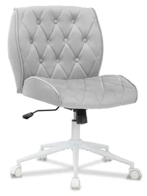 Immagine prodotto di Sedia ergonomica da ufficio - Sedia da ufficio - Sedia da trucco - Sedia da lavoro - Sedia girevole - Rivestimento in ecopelle