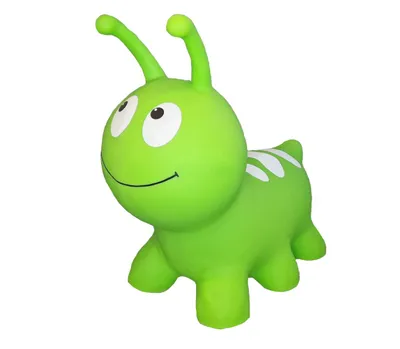 Produktbild von Gerardo´s Toys JUMPY Wormy green (Hüpfball Wurmfigur, für draußen und drinnen)