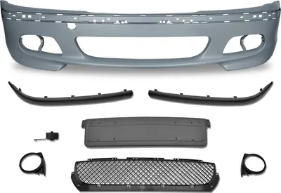 Produktbild von JOM Frontstoßstange für BMW 3er E46 Limo 1998-2005 / Touring 1999-2005 Grau