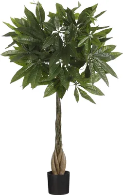 Produktbild von Mica Decorations Pachira Kunstpflanze - H80 x Ø60 cm - Grün