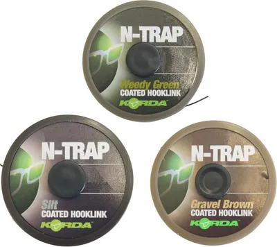 Produktbild von Korda N-Trap Soft 20m Vorfachschnur, Tragkraft:20lbs/9.1kg, Farbe:Gravel (Kies)