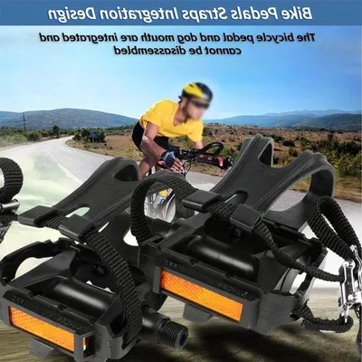 Produktbild von Famanu Fahrradpedale Nylon mit integriertem Teenspanner - Schwarz