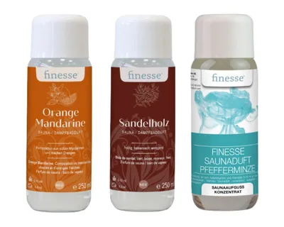 Produktbild von finesse Aufguss Sauna-Duftset "Antistress"