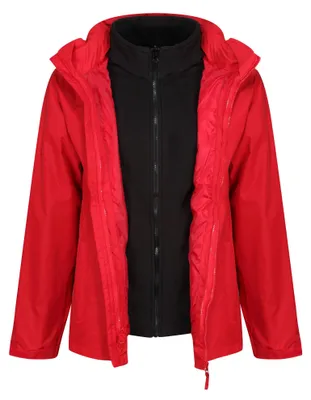 Image de Regatta - Veste « Classic » 3 en 1 pour homme FK2695 (S) (rouge)