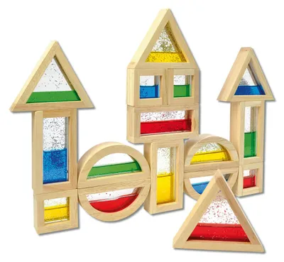 Immagine prodotto di Blocchi Eduplay con glitter, 16 pezzi