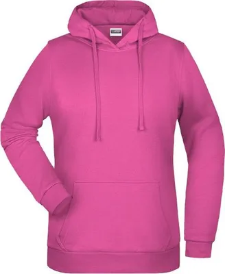 Produktbild von Promo Hoody Lady Klassisches Kapuzensweat pink, Gr. M