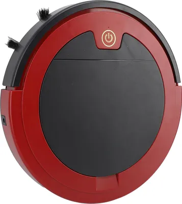 Obrázek produktu pro Zametací robot USB dobíjecí Silné sání Automatické vyhýbání se překážkám Tichý robotický vysavač 3 v 1 pro zametání a vytírání pro domácnost Červený