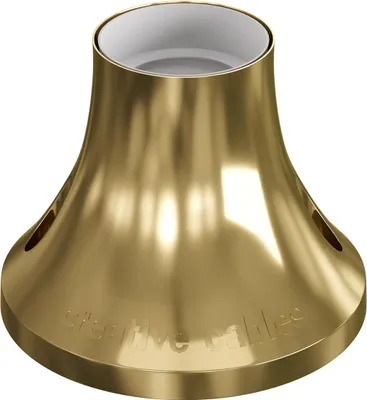 Immagine prodotto di Creative-Cables Portalampada Metallizzato E27 a Parete o soffitto - Oro