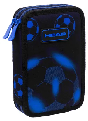 Produktbild von Doppelstiftmäppchen Neo Blue Football Head Astra