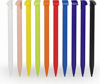 Produktbild von Set: 10x Touchpen - Kapazitiver Ersatzstift, passend für Nintendo New 3DS XL Stift Halterung + Bildschirm - Touch Display Eingabestift, Stylus Pen für Touchscreen - Touchstift Bedienstift