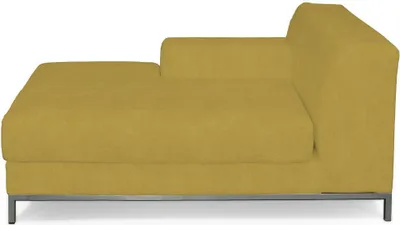 Produktbild von Dekoria Bezug für Kramfors Sofa Recamiere links, senffarbe, Bezug für Recamiere links Kramfors