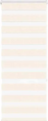 Produktbild von "2026 Promotion" Doppelrollo - Außenrollo - Marmorbeige 55x150 cm Stoffbreite 50,9 cm Polyester - Rollos CC24456