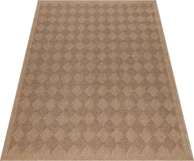 Produktbild von Teppich Läufer Wetterfest Natur 80x250 Vintage Design aus Polypropylen