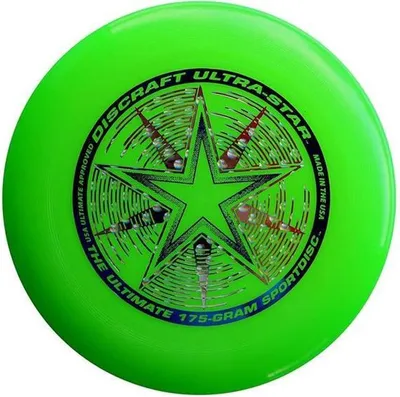Obrázok produktu pre Frisbee Discraft UltraStar Zelená 175 g DCUSSG Zelená 27,5 cm