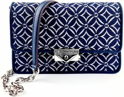Image de Sac à dos Michael Kors 35F4S0EC6J-DENIM bleu 22 x 14 x 6 cm