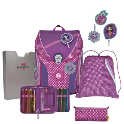 Image de DerDieDas DerDieDas ErgoFlex Max - Kit cartable 5 pièces 950 g